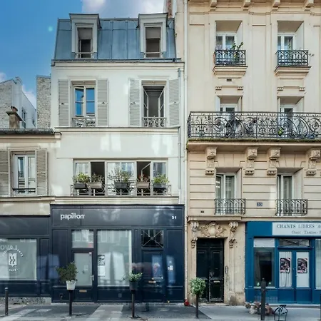 Rooftop Garden In Paris